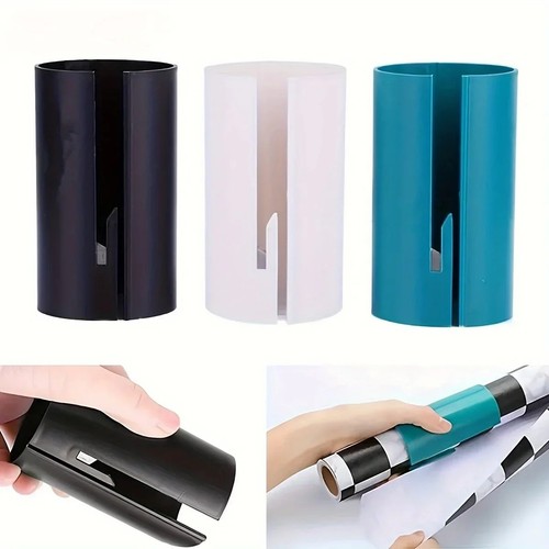Sliding wrapping paper - wrapping, cutter