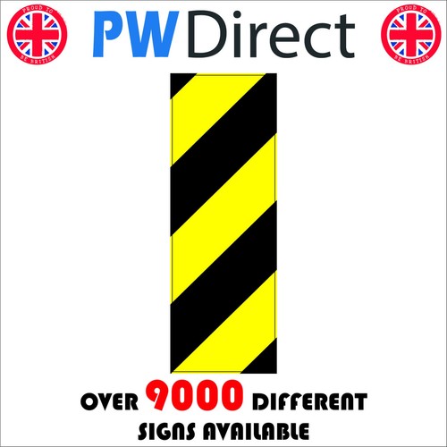 Sign chevron black yellow road - sign,
