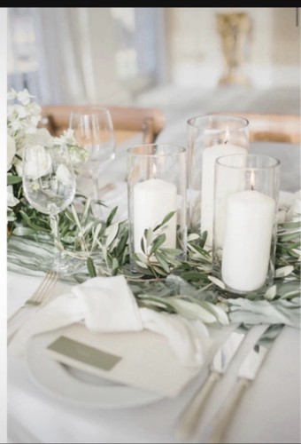Cylinder vases candle holders - cylinder,