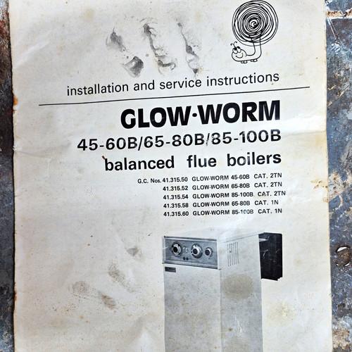 Glow worm balanced flue - glow-worm,