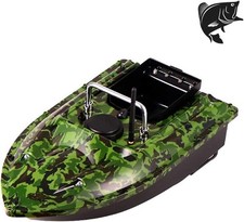 AHWZ Bait Boat - RC Boats for Carp Fishing 500m Remote Control Green 