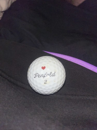 Penfold heart golf ball - heart,