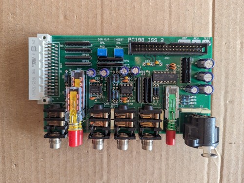 Audio console mixer - tl,