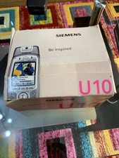 Siemens U10 3G Very Rare Mobile Phone With Box And All Factory Accessories