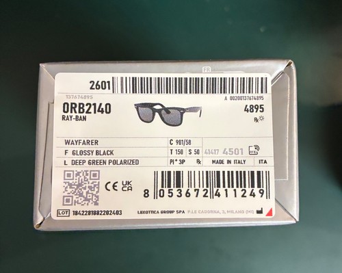 Ray ban rb2140 - 901/58, wayfarer