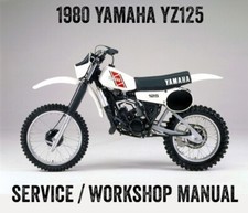 1980 Yamaha YZ125 YZ 125 YZ125G Repair Workshop Service Manual PDF File