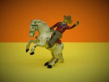 CHARBENS 1930s RARE PRE WAR LEAD WILD WEST SERIES RODEO COWBOY ON REARING HORSE