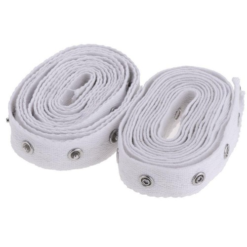 2yds white popper snap - popper,