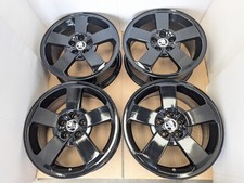 4X BLACK GENUINE VW POLO GOLF