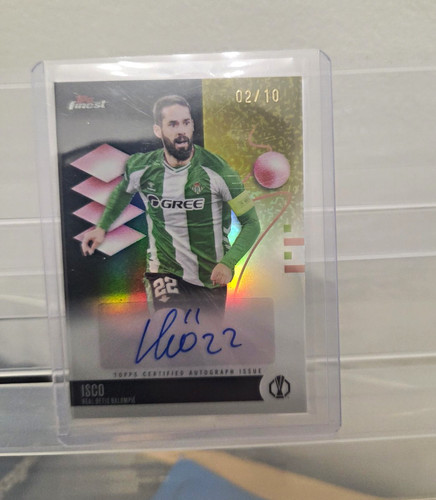 Topps finest isco real betis - isco,