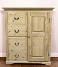 Solid Pine Linen Cupboard /