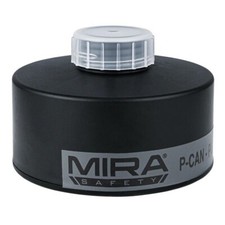 MIRA Safety P-CAN Gas Mask Filter 10 Year Shelf Life BRAND NEW SEALED