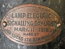 VINTAGE JOS LUCAS LAMP