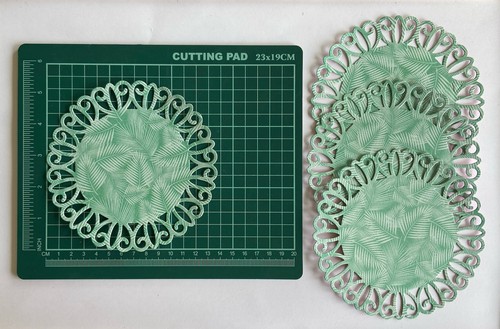 Reduced clear fern design - reduced, to