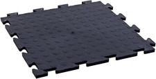 BiGDUG Essentials Interlocking Garage Floor Tile Set - Single/Double Garage Kit