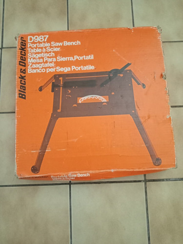 Black and decker d987 portable - and,