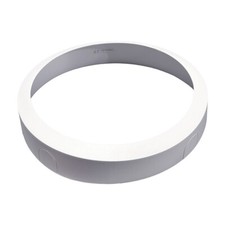 KSR KSRSF324 Navara SF Plain Rim Matt White with Knockouts for Conduit Entry