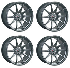XXR 527 17" x 8.25J ET35 5x100 5x114.3 CHROME BLACK WIDE ALLOY WHEELS JDM Z2320 