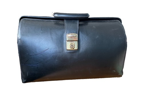Vintage black leather cheney - vintage,