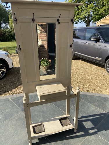 Wooden hat coat hall stand - hat,