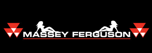 Massey ferguson window sticker - window,