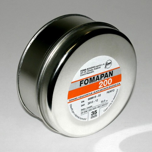 Fomapan 200 black - white, 35mm