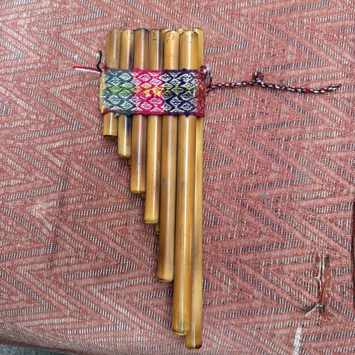 Peruvian pam pipes zampoña - peruvian,