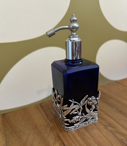 Vintage art nouveau - nouveau, cobalt