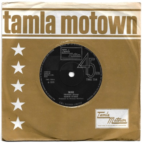War edwin starr 45rpm - by,