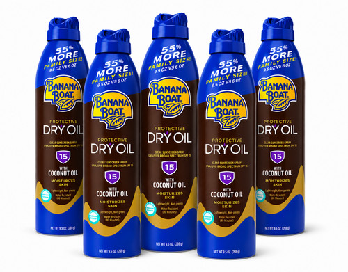 Banana boat tanning dry oil - banana,