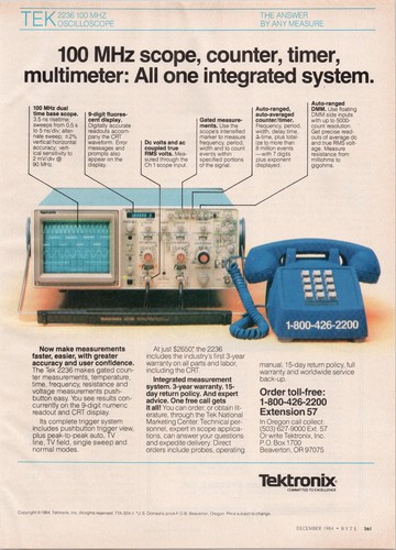 Tektronix 2236 100 - , mhz