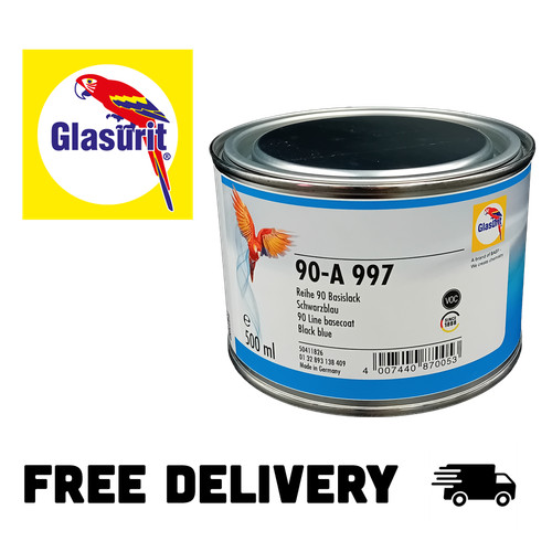 Glasurit a997 black blue - 90-a997, black/blue