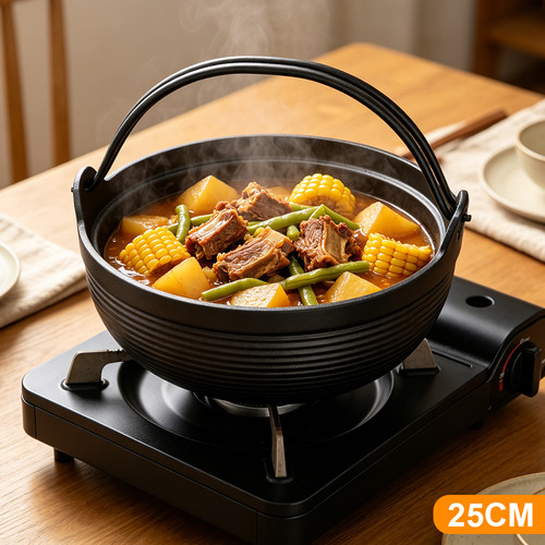 Cast iron stew pot - iron, dutch