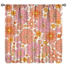 Funky 70s Floral Blackout