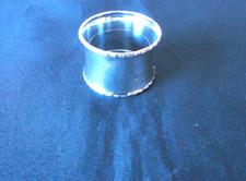 Solid Silver Beautiful Napkin Ring Hallmark Date 1918 By Ernest Druiff & Co