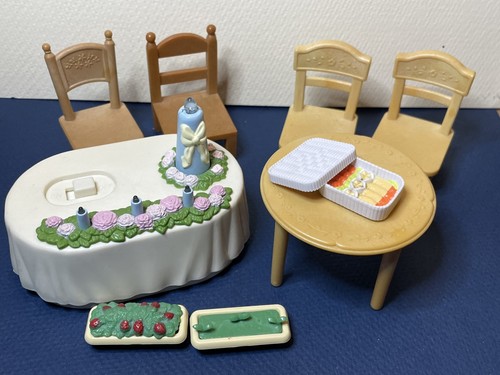 Sylvanian families picnic food - families,