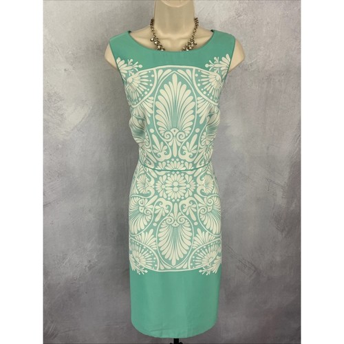Monsoon green dress - uk, 16