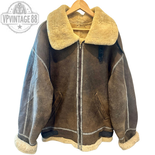 Vintage aviator bomber - b-3,