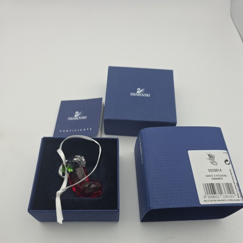 Swarovski santa stocking - swarovski,