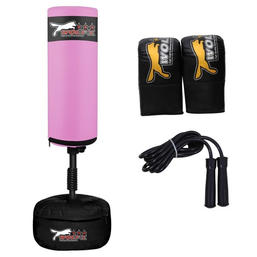 Kids free standing punch bag - free,
