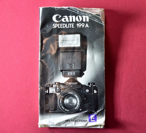Canon 199a speedlite - canon,