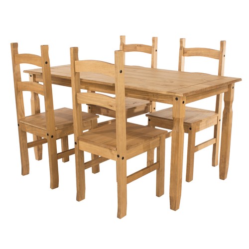 Solid wood dining - solid, 4