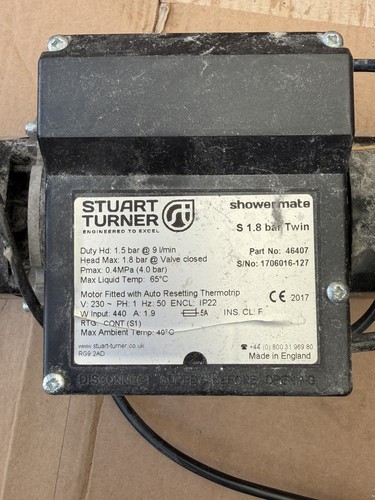 Stuart turner showermate - turner, s