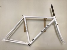 Soma 'RUSH' : 49cm Track Frameset : Tange Prestige : Pearl white : Ex-display