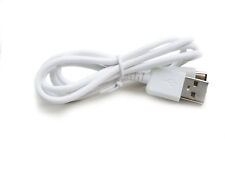 90cm USB White Charger Power Cable for Mayhem FunTech Mighty Speakers Bluetooth