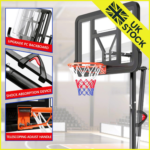 Portable basketball hoop - basketball,