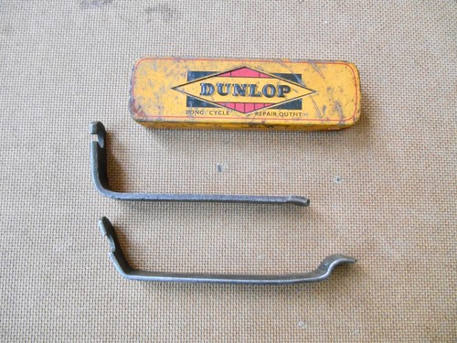 Vintage dunlop bicycle - bicycle, tyre
