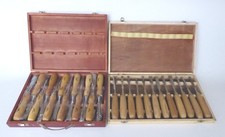 2 Boxes of Carving chisels