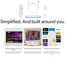 Google TV Streamer 4K Voice Remote Streaming Device Dolby Android Firestick ONN