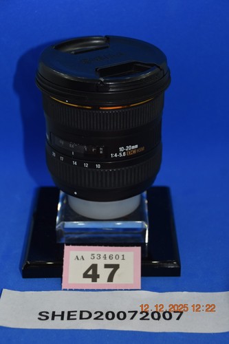 Sigma 20mm hsm - sigma, 10-20mm
